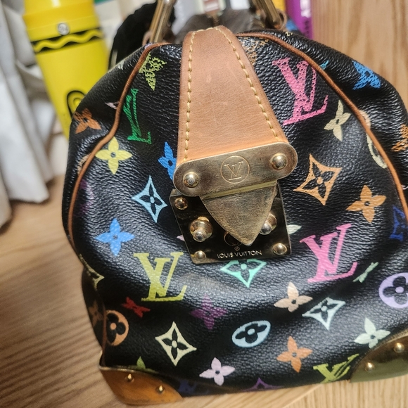 Louis Vuitton multi black square speedy 30 - Picture 4 of 16